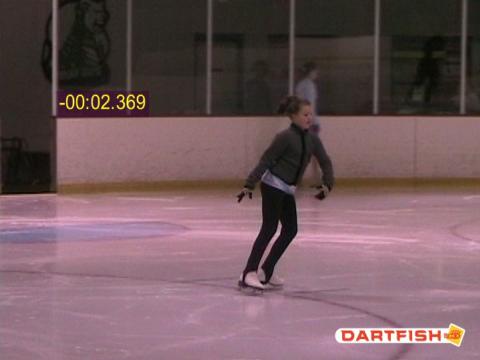 Video Analysis Of Figure Skating Jump: Double Loop (Chris Conte)