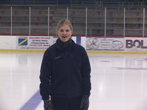 Ice Skating Moves For Beginners:  Forward Outside 3 Turns (Amy Brolsma)