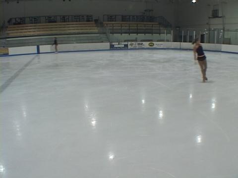 Ice Skating Jumps: Axel and Double Flip-Double Loop Combination (Chris Conte)