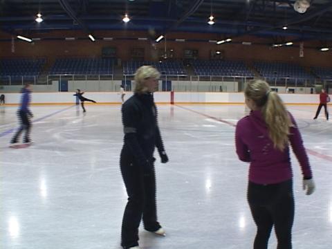 How To Figure Skate:  The Lutz Jump (Michelle Leigh)