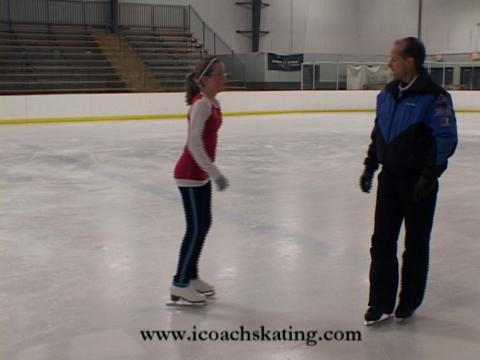 Axel Jump Lesson Part 2 – Four Step Backwards Entry (Nick Perna)