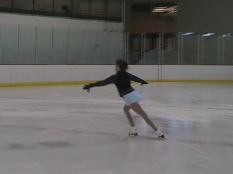 Champion Cords Improve Figure Skating Spiral Video (Sheila Thelen)