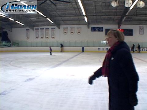 Figure Skating Spin – Broken Leg Sit Spin (Charyl Brusch)