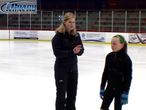 Figure Skating Footwork – The Choctaw Part 2 (Amy Brolsma)