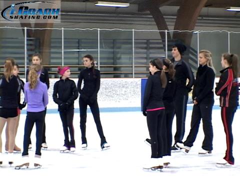 Figure Skating Stroking and Edge Drills – Part 2 (Pasquale Camerlengo)