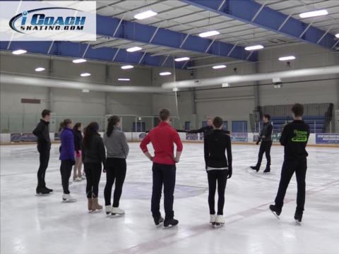 Basic Partner Skating – Part 1 (Barrett, Hubbell, Donohue)