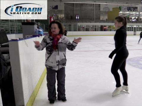 Illusion Into Flying Sit Spin – Part 2 (Sheila Thelen)