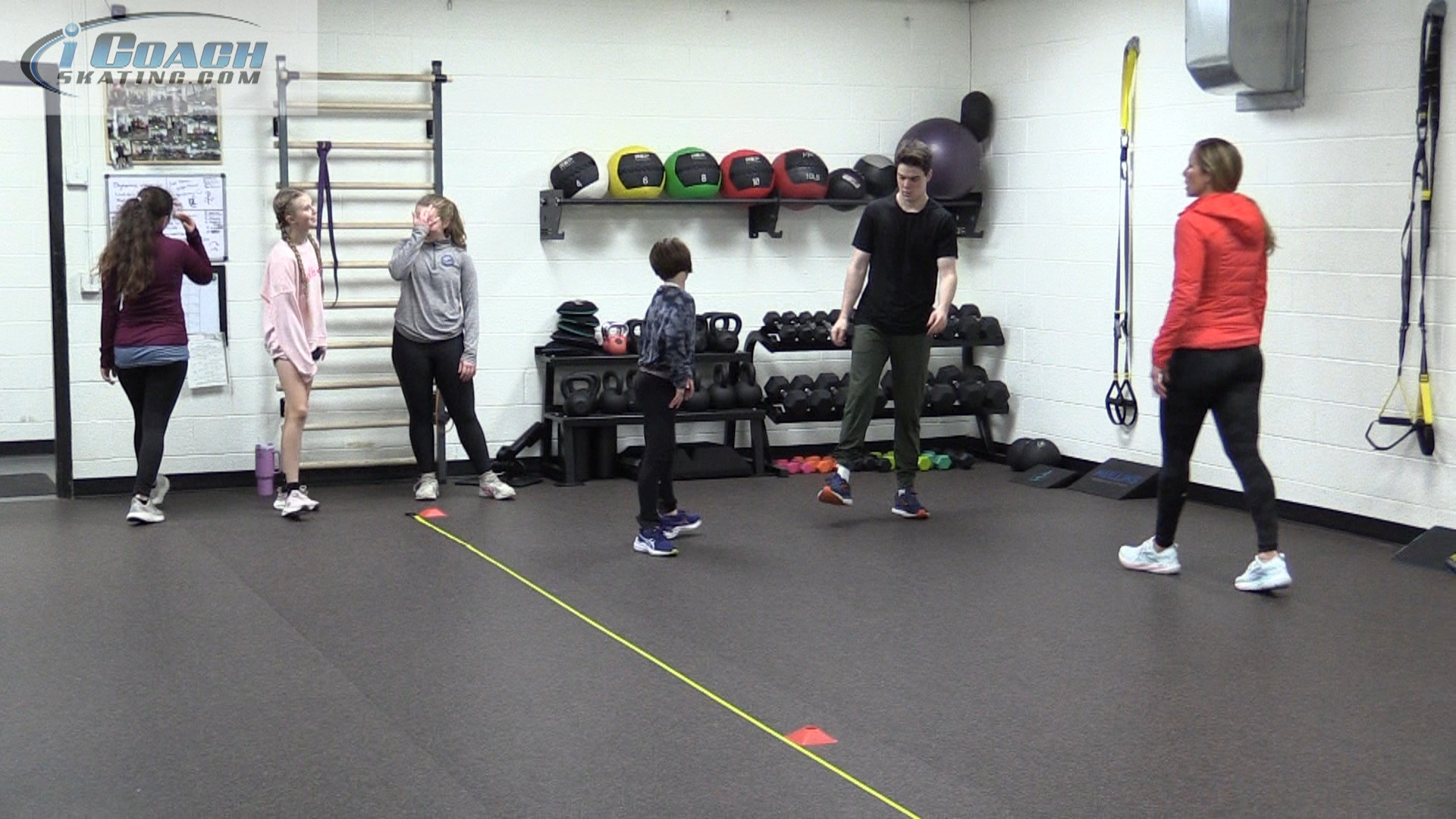 Off-Ice Strength, Conditioning, and Coordination Class – Part 2 (Elizabeth Mullins)